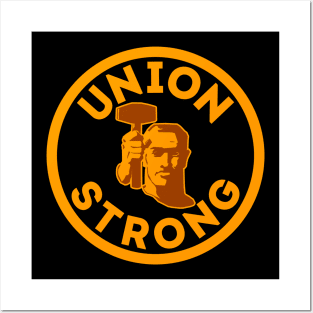 Union Strong Vintage Logo Posters and Art